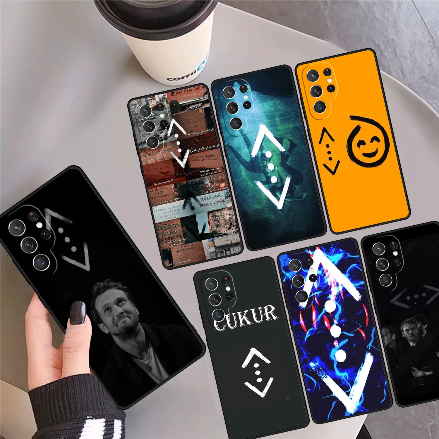 

Turkish TV Series Cukur Phone Case Cover For Samsung Galaxy S24 S25 Ultra 23 S22 Plus S21fe Lite S20 Note 10 Pro Note 20