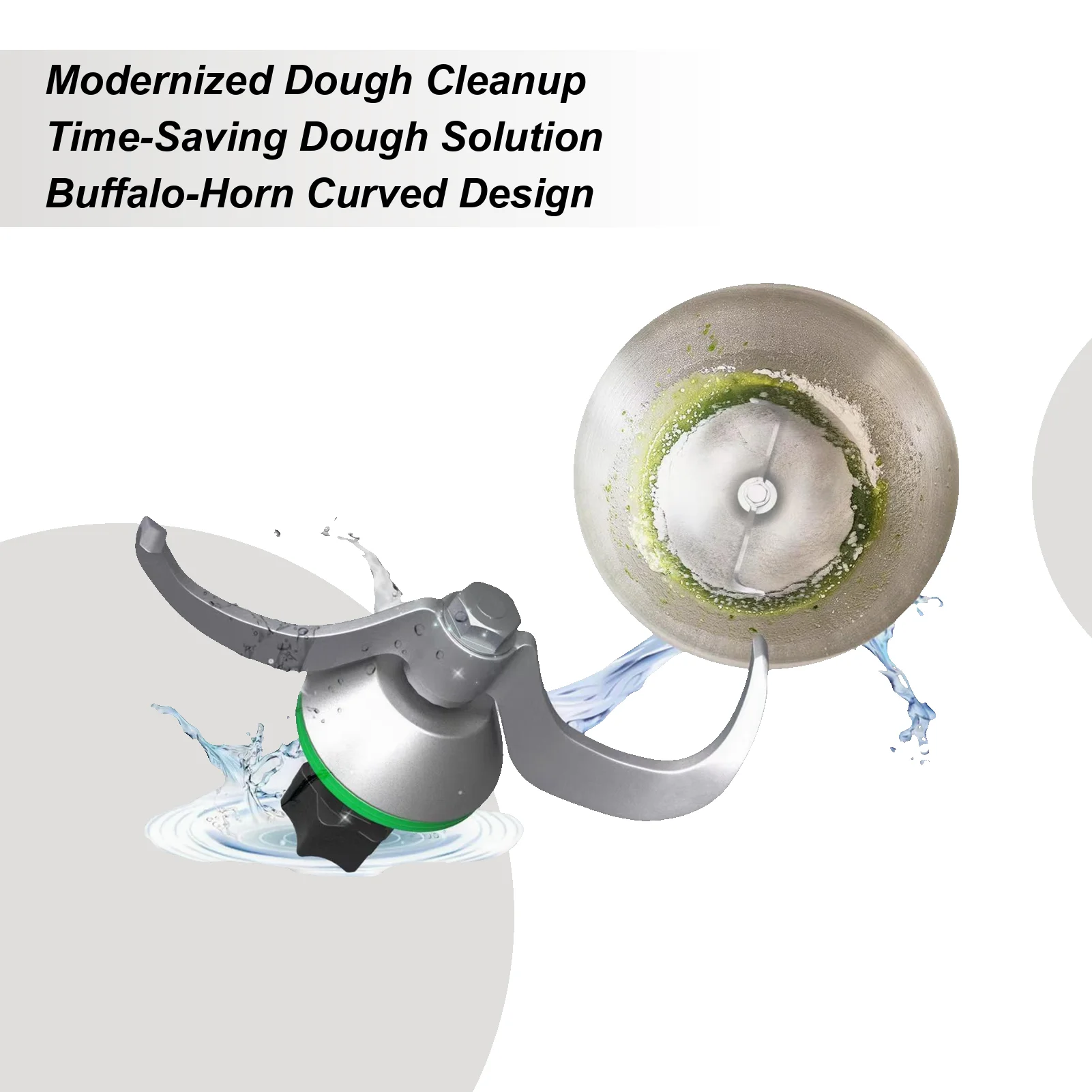 

Dough Mixer Cutter Stainless Steel Flour Mixing Bread Making Mixer Dough Cutter For Home Baker Pastry Chef Professionals Bakery