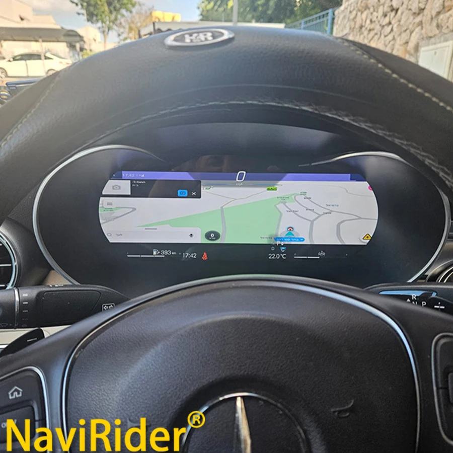 For Mercedes Benz GLC C-Class C Class NGT 5.0 Speedometer Instrument 12.3inch LCD Dashboard Screen Upgrade Smart Cluster