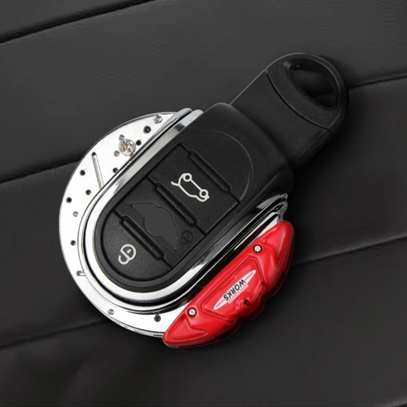 Metal Key Case for BMW Mini Cooper F54 F55 F56 F60 Full Cover Car Case KeyChain Protecter Sport Style Car Styling Accessories