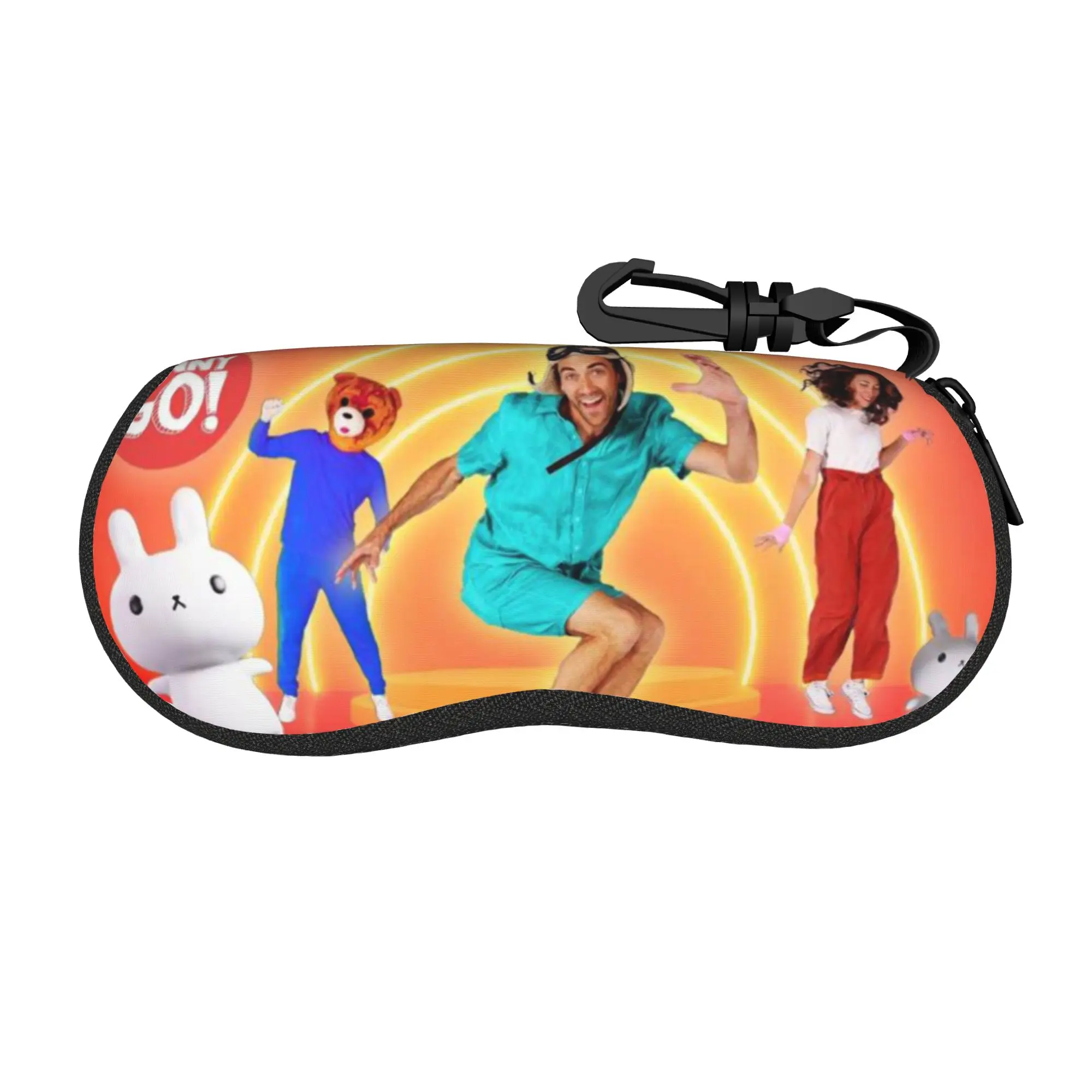 Danny Go Dance Song Glasses Case Gifts For Women  Accessories  Reading Storage Box Print Eye Contacts Case