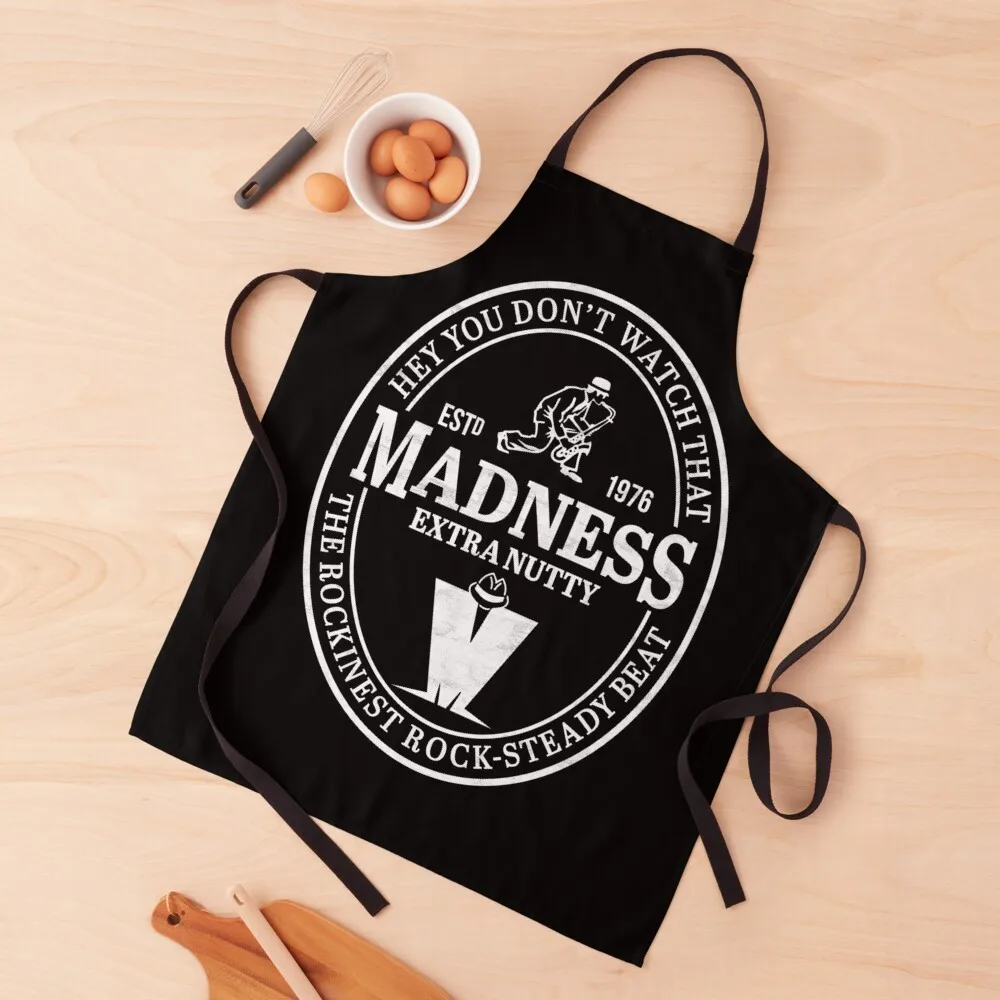 

Madness Extra Nutty Apron Things For Kitchen Kitchen Apras For Women Professional Barber Apron