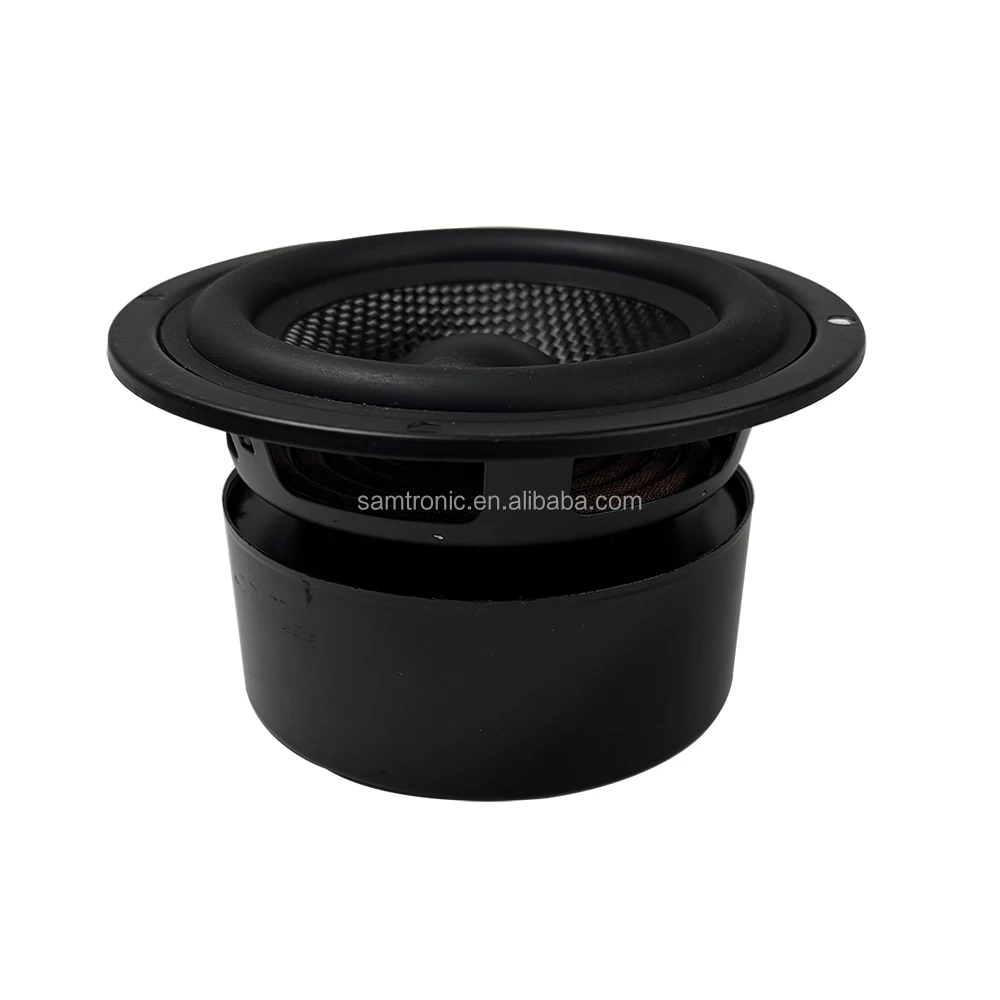 

4 Inch Woofer Speaker Fiberglass High-stroke Power HiFi Home Theater Bass Speaker 4 8 Ohm 40W Loudspeaker