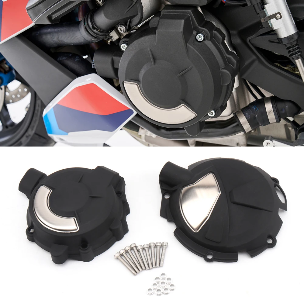 

For BMW S1000R S1000RR S1000XR M1000R M1000RR Motorcycles Engine Cylinder Cover Head Protection Clutch Alternator Cap Guards