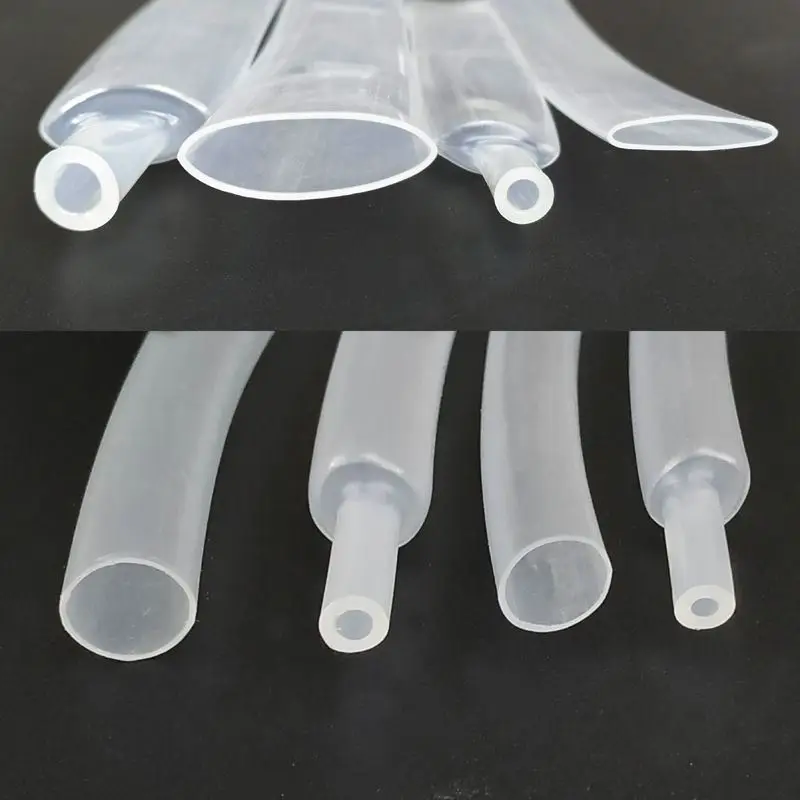 1 Meter Transparent 3:1 Dual Wall Heat Shrink Tube with Glue 2.4-12.7mm Waterproof Adhesive Lined Heat Shrink Tubing