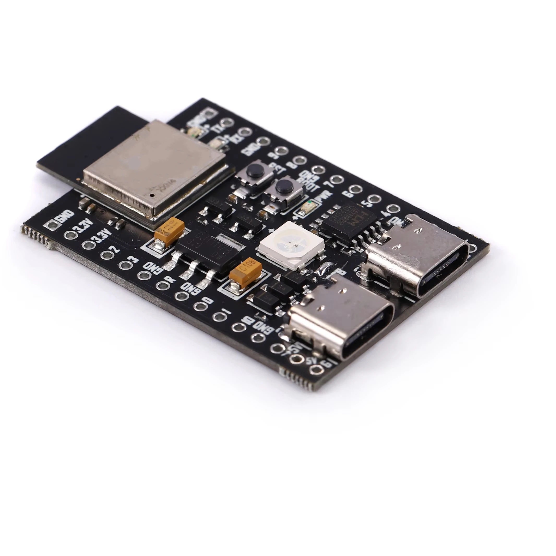 ESP32-C3 ESP32-C3-DevKitM-1 Dual USB development board Pyboard CircuitPython Micropython wifi ESP32-C3-MINI-1