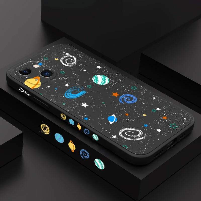 Vast Universe Phone Case For iPhone 17 Air 16 16E 15 14 13 12 11 Pro Max Mini X XR XS MAX SE2020 8 7 Plus 6 6S Plus Cover
