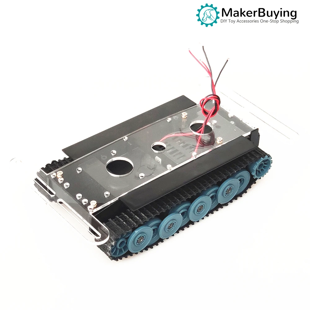 German Tiger tank chassis 1:32 robot chassis for arduino microcontroller upgrade version