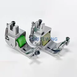 Adjustable Q5 crimped presser foot Q7 roller presser feet upper trouser hem shirt collar industrial sewing machine tool