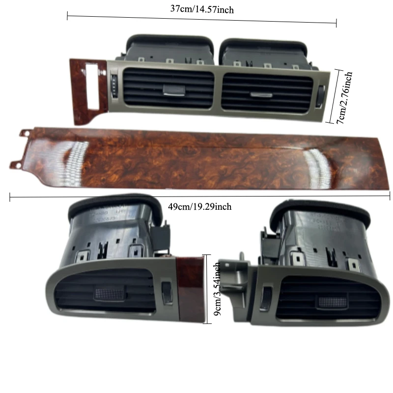 AC AIR VENT For 2007-2012 GMC Yukon SIERRA Chevrolet Suburban Tahoe AC Grille Car Conditioning Interior Accessories Conditioning