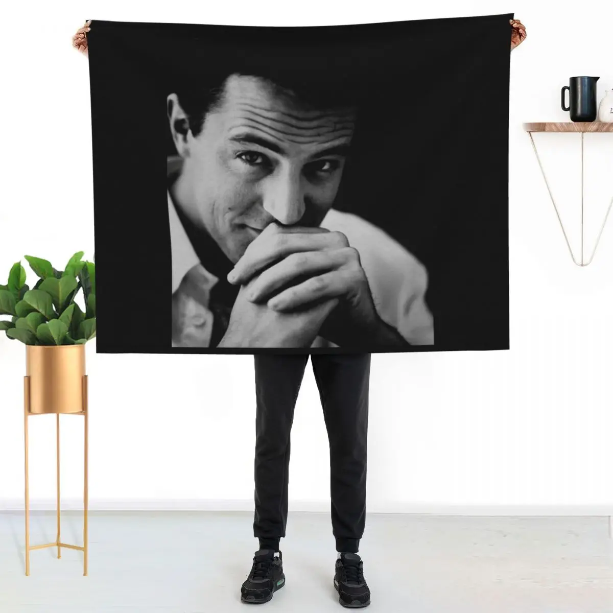 Matthew Perry Throw Blanket Men's Soft Warm Throw Blanket for Couch