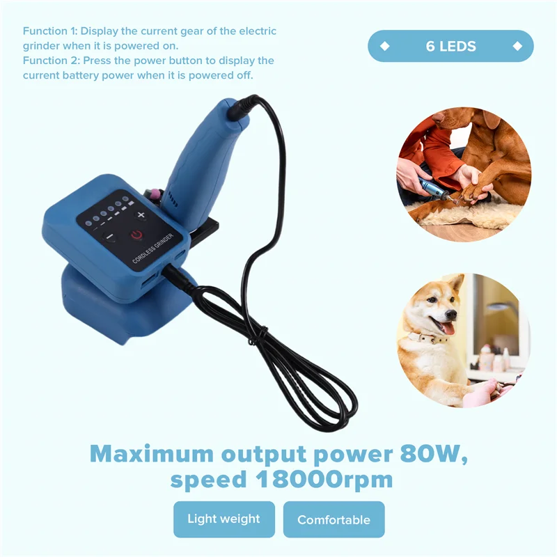

A27F-Soldering Iron Station For Cordless Grinder 18-21V For Battery Interface Small Electric Drill