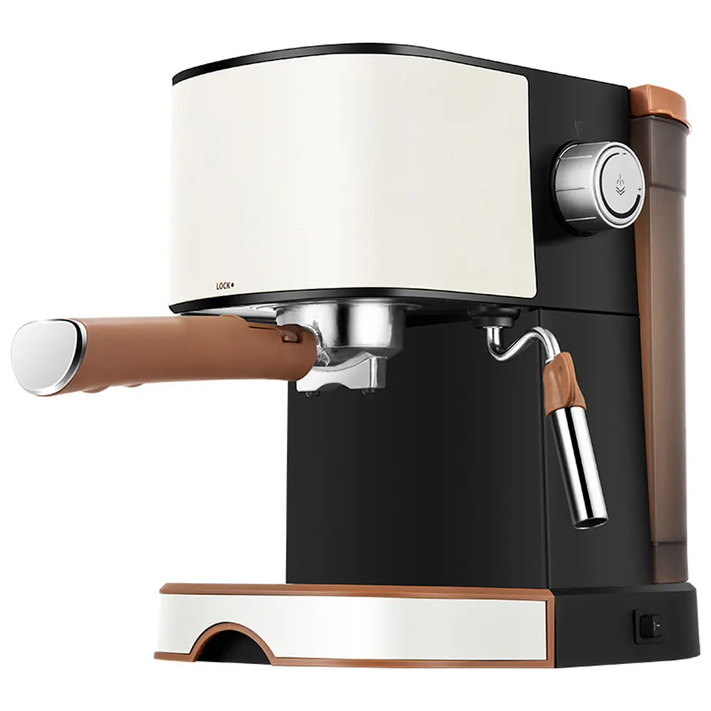 

Household Coffee Machine Automatic Steam Espresso Maker Sainless Steel Pressure Milk Froth Coffee Maker