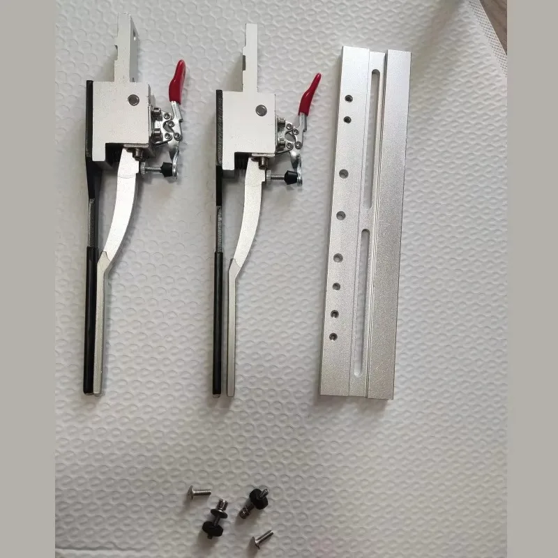 Embroidery Machine Spare Parts L245Mm Fix Clamp Set Shoe Embroidery Frame For Tajima Swf Feiya Ricoma Camfive Tubular