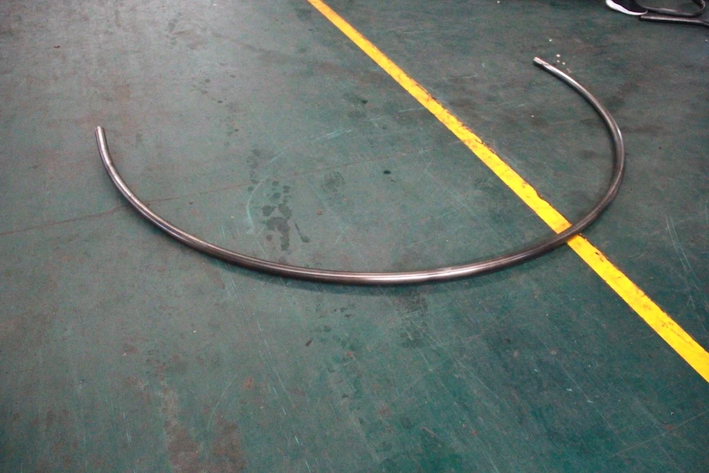 Pijpbuis Rollende buigmachine 3-7 Rolprofiel Ronde ringrol Kasveer Grote enorme straal