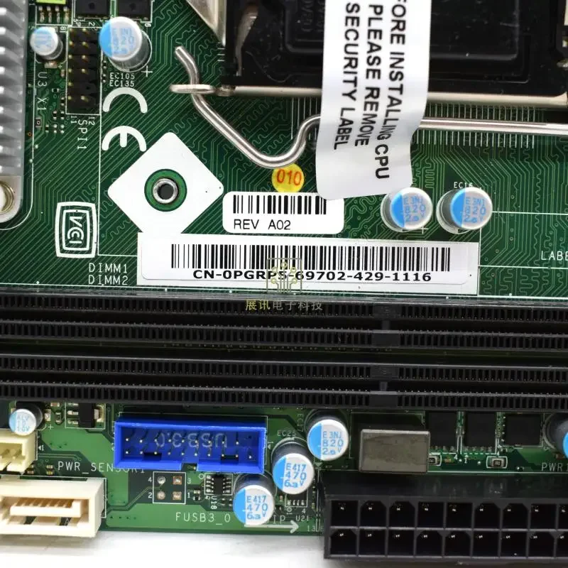 Używany do płyty głównej Dell Alienware X51 R2 PGRP5 MS-7796 1150 H87 Mini ITX