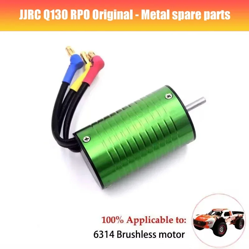 JJRC Q130 RC Autoteile Differential Bürstenlos Einstellbare Motorantrieb Montage Originalreifen Frontstoßstangengehäuse Säule