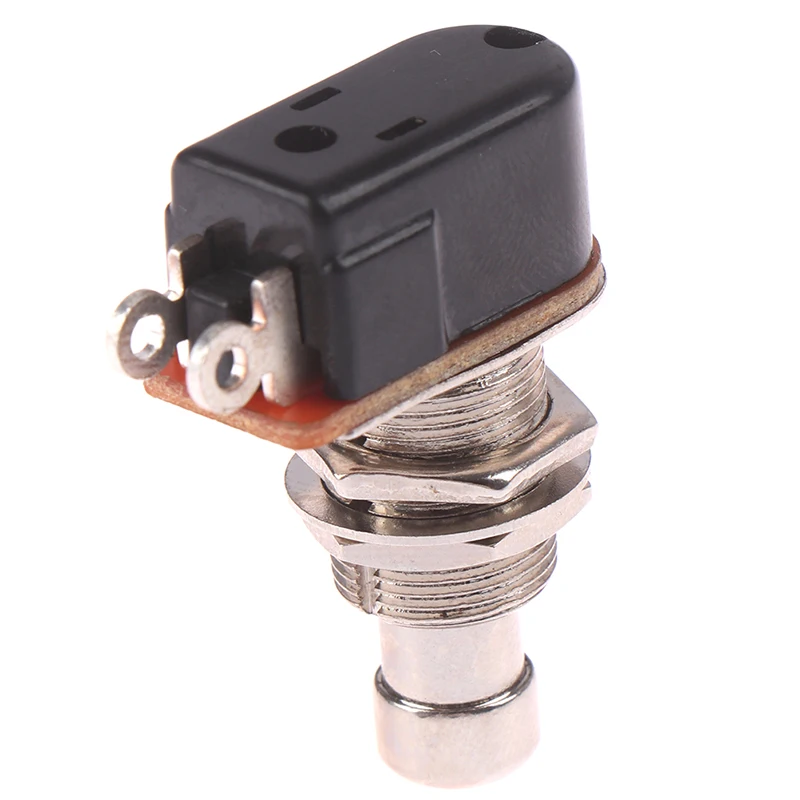 1Pcs Momentary Soft Touch Push Button Stomp Foot pedal Electric Guitar Switch