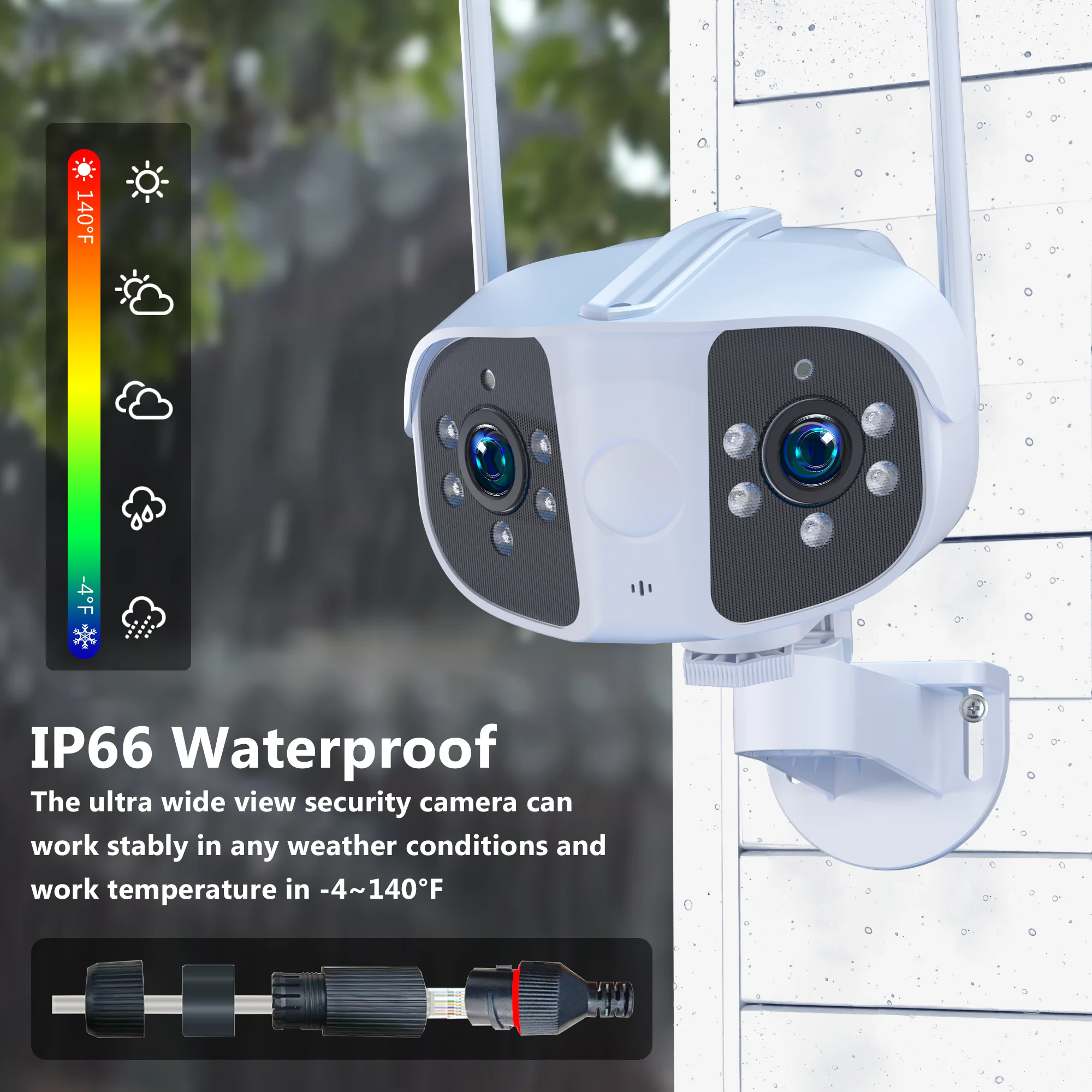 Imagem -05 - Câmera ip de Lente Dupla para Segurança Doméstica Cctv Baby Monitor Full Color ai Humanoid Detection Uhd Camhipro Ipc360home App 8mp