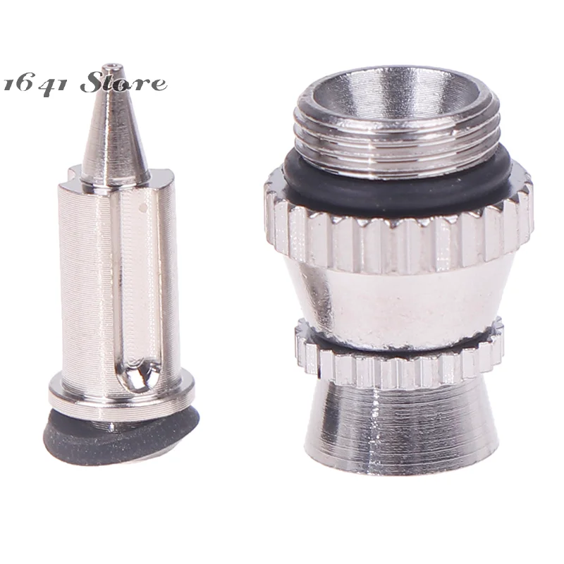 Metal Spray Gun Nozzle Set with 0.3mm Tip, Uncharged Spraying Tool Accessory Kit