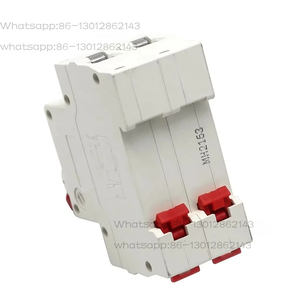 10PCS 2P DC 1000V Solar Micro Circuit Breaker Overload Protection Switch Solar Photovoltaic DC Circuit Breaker