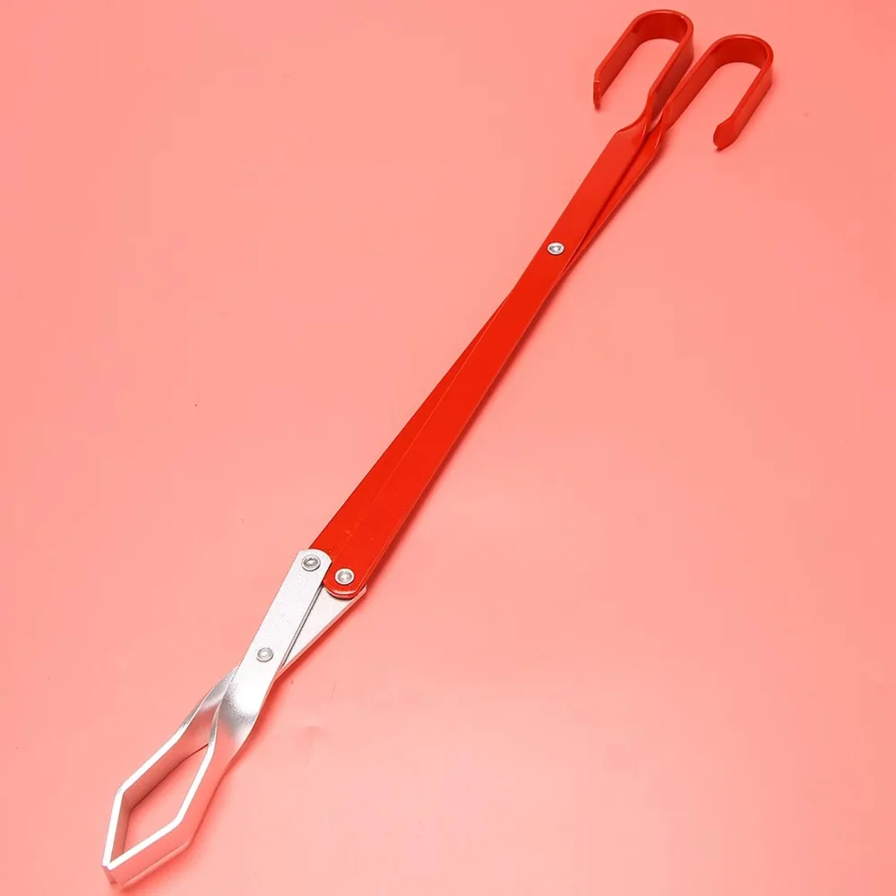 

Handy Barbecue Tongs Easy To Grip Practical Charcoal Clip Lightweight Corrosion-proof Garbage Classification Pliers Outdoor