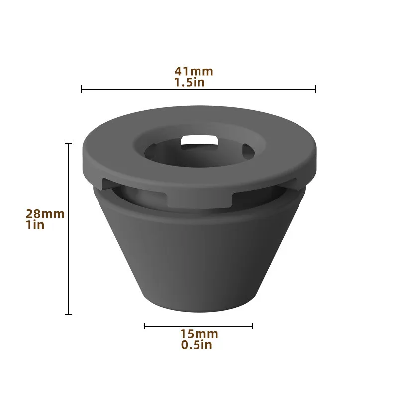 For KEURIG K-Mini Coffee Machine Splash Proof Spout Food Grade Silicone Anti-Splash Nozzle Tip Diverter,No Coffee Splash Around