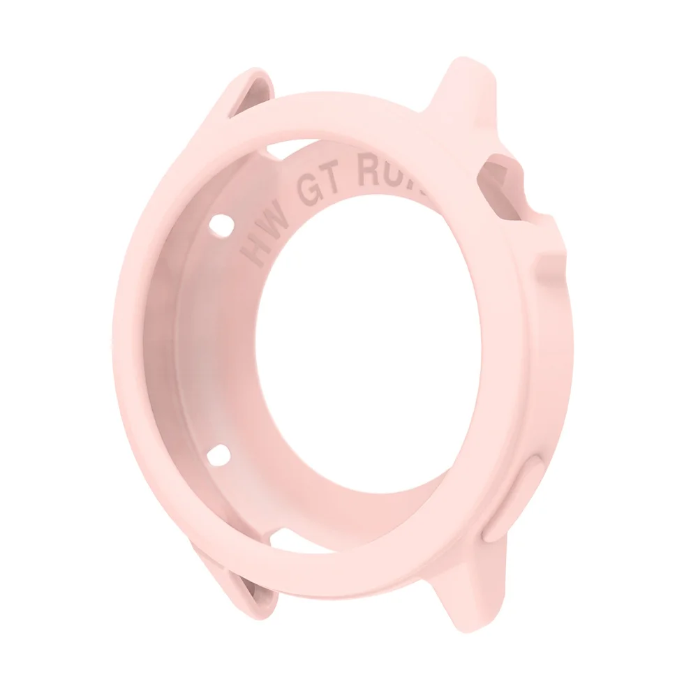 Silicone Case For Huawei Watch GT Runner 2 Hollow Watch Shell Flexible and Durable Watch Decoration Frame Cover
