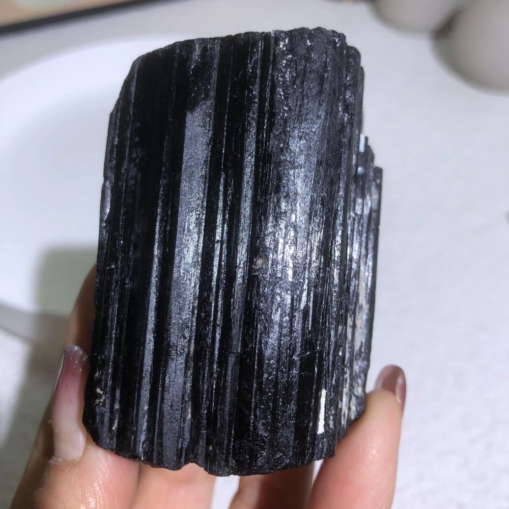 

Natural Raw Black Tourmaline Gravel Gem Mineral Specimen Crystal Stone Healing Magic Advanced Collection Eliminate Magnetism