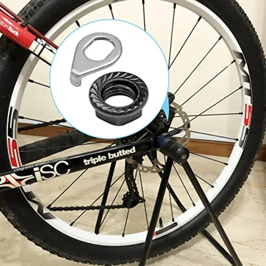 12 قطعة صواميل محور عجلة الدراجة ومجموعة غسالات السلامة 3 مقاس M8 M9.5 M10 صواميل محور الدراجة ملحقات أجزاء الدراجة الأمامية