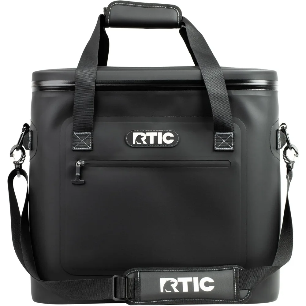 

Portable Insulated Cooler Bag for 50 Cans - Ideal for Outdoor Activities, Picnics, Beach Trips, and Camping