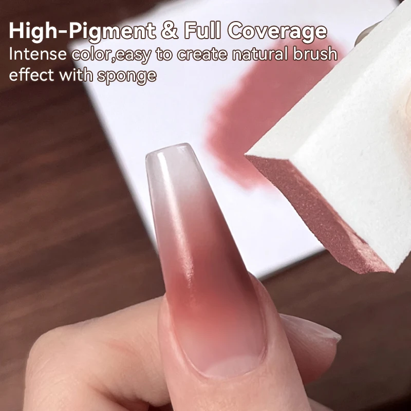 UR SUGAR 1/2 Piezas Gel de Uñas Blanco para Pintar, 4 en 1 Degradado Francés, Cubrir Bordes y Líneas, Estampado de Uñas, DIY 3