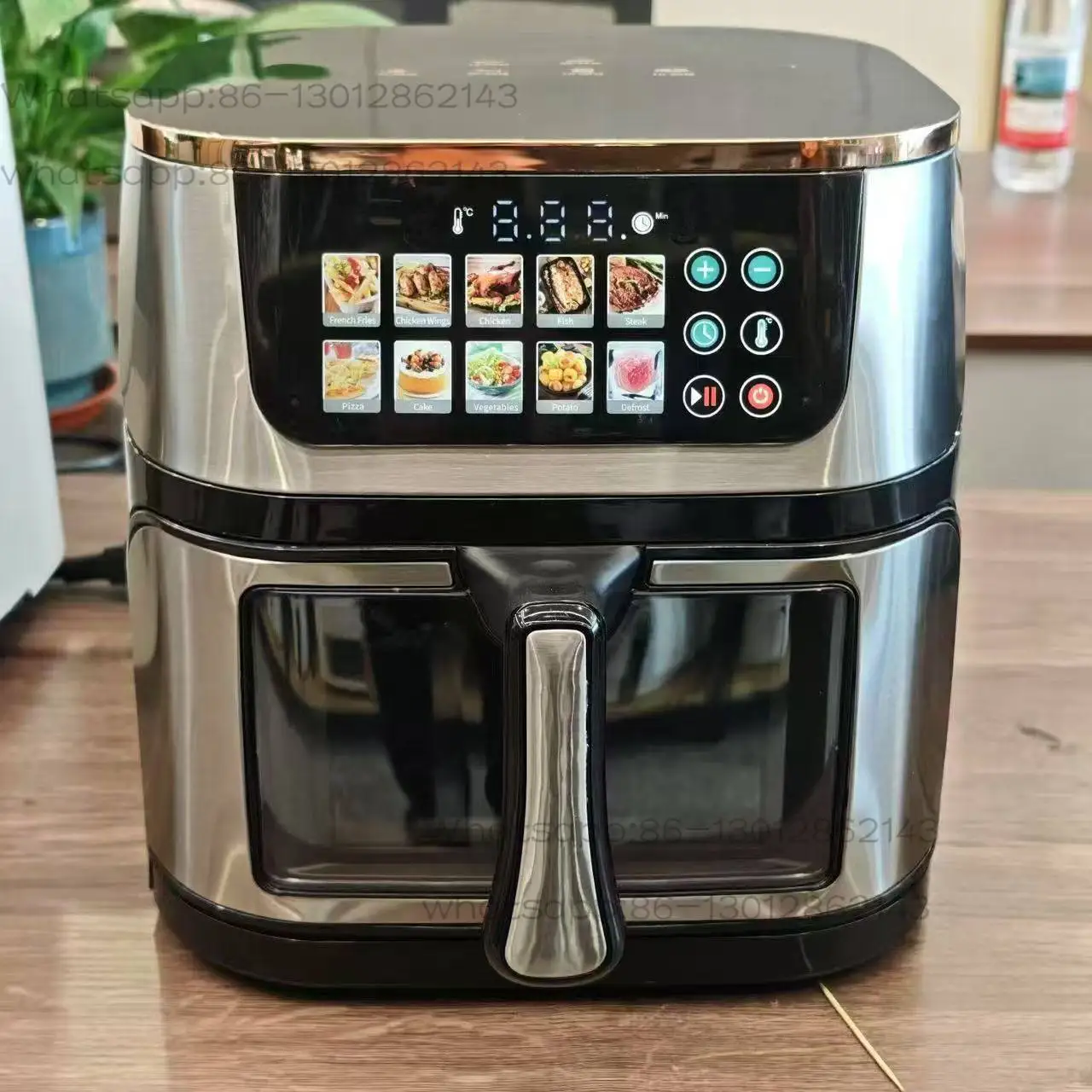 110V air fryer 220V electric fryer multi-function touch screen     NEW