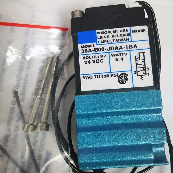 Original Authentic American Solenoid Valve 36a-b00-jdaa-1ba 36A-E00 EOO-JDNA-1BA=