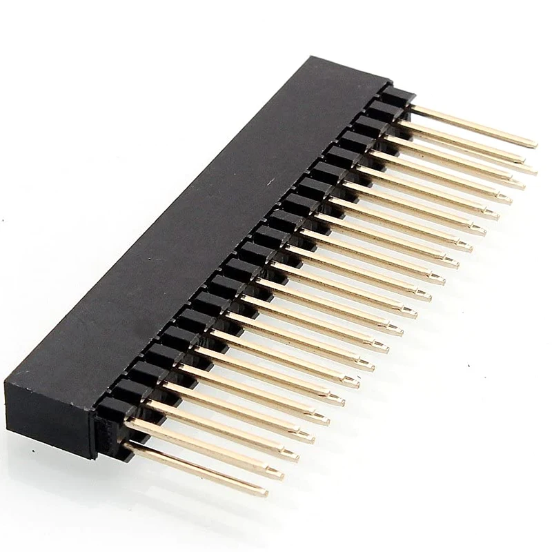 2x20(40 pinos) Cabeçalho Empilhador para Raspberry Pi A +/B +/Pi 2/Pi 3 Cabeçalho Extra Alto (Pacote de 4)