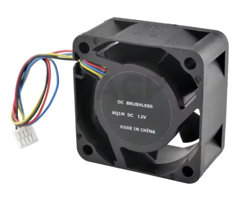 For AQ1M 4cm X 40mm Fan 40x40x20mm High Speed Cooling 4Pin DC12V 0.60A Micro Hosts Computer CPU Radiator Ventilator