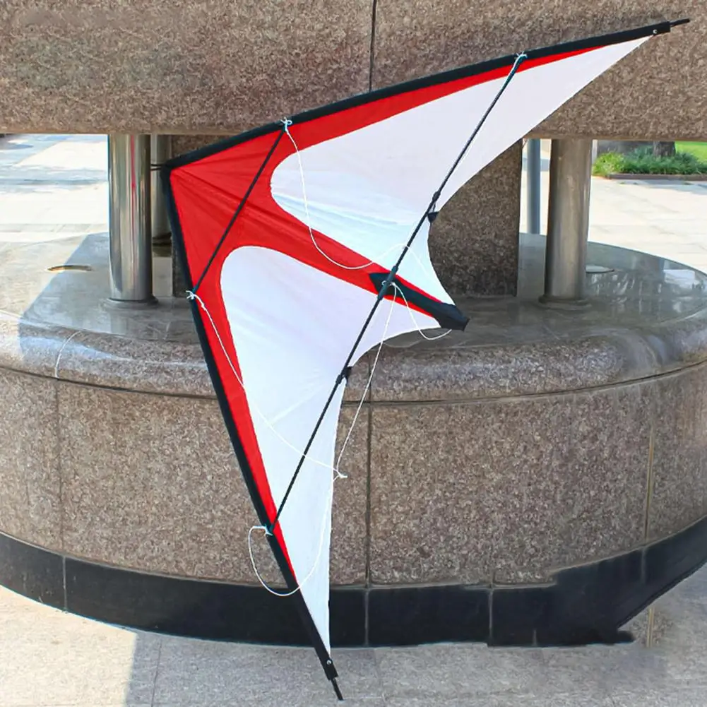 Daily Kite Light Weight Stunt Kite Lovely Large Sound Triangle Dual Line Flying Kite