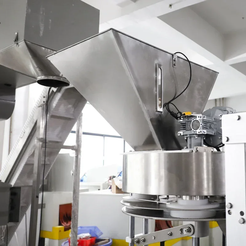Automatic Weighing Salt Processing Machine And Packaging Low Cost Vertical Bag Packing Machine