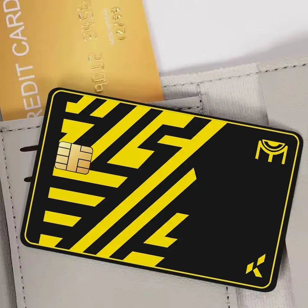 Chamber Valorant Bank Credit Cards Bus Pass Stickers Cool Decoration Waterproof 4PCS Card