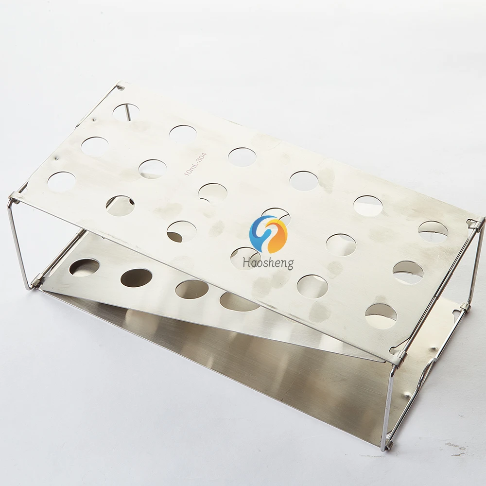 10ml 20ml 50ml 스테인리스 스틸 접이식 주사기 홀더