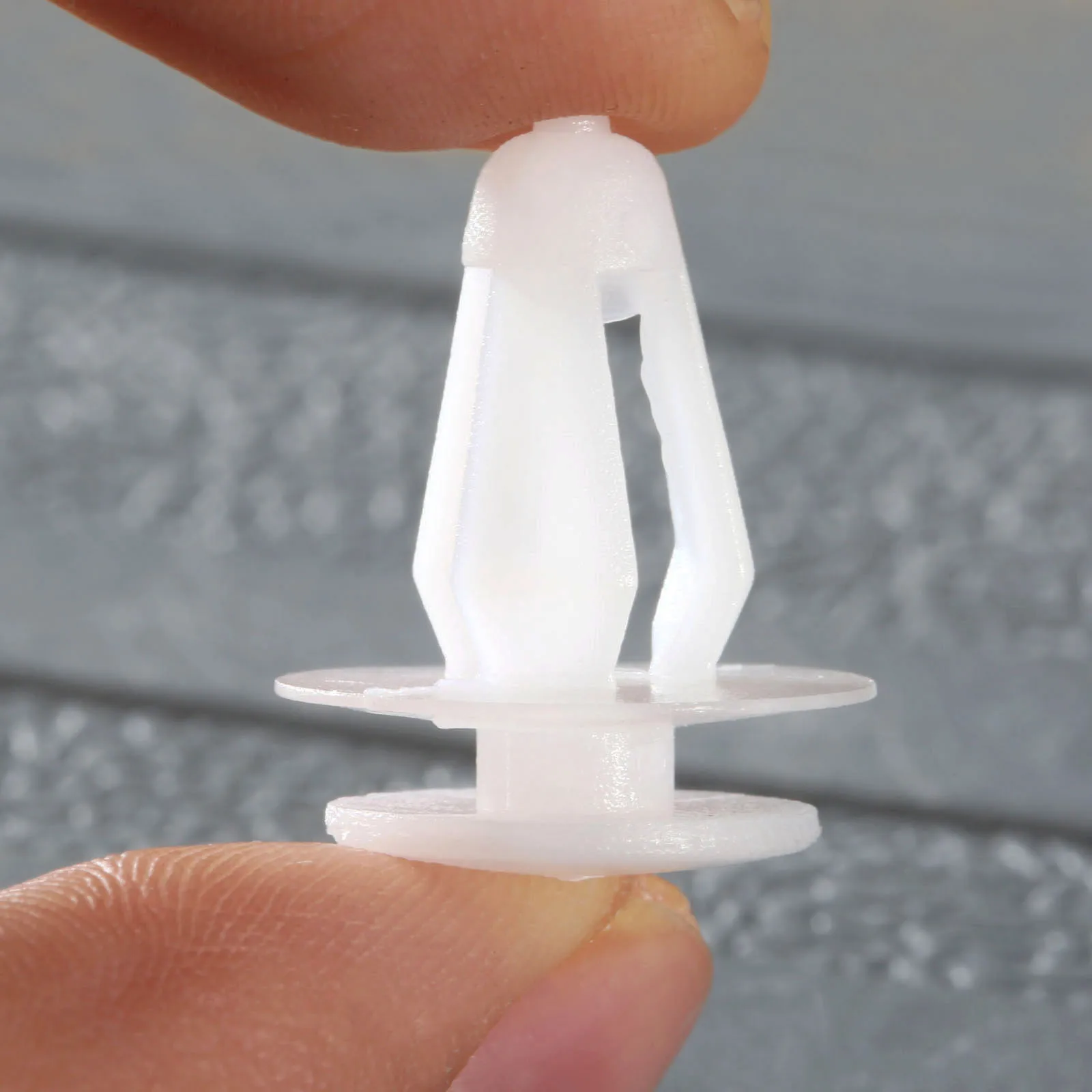 Yetaha 50pcs 7mm Hole Trim Retaining Clips/Fasteners  Door Trim Rivets Panel Locator Push Bumper Retainer Car Styling Kit