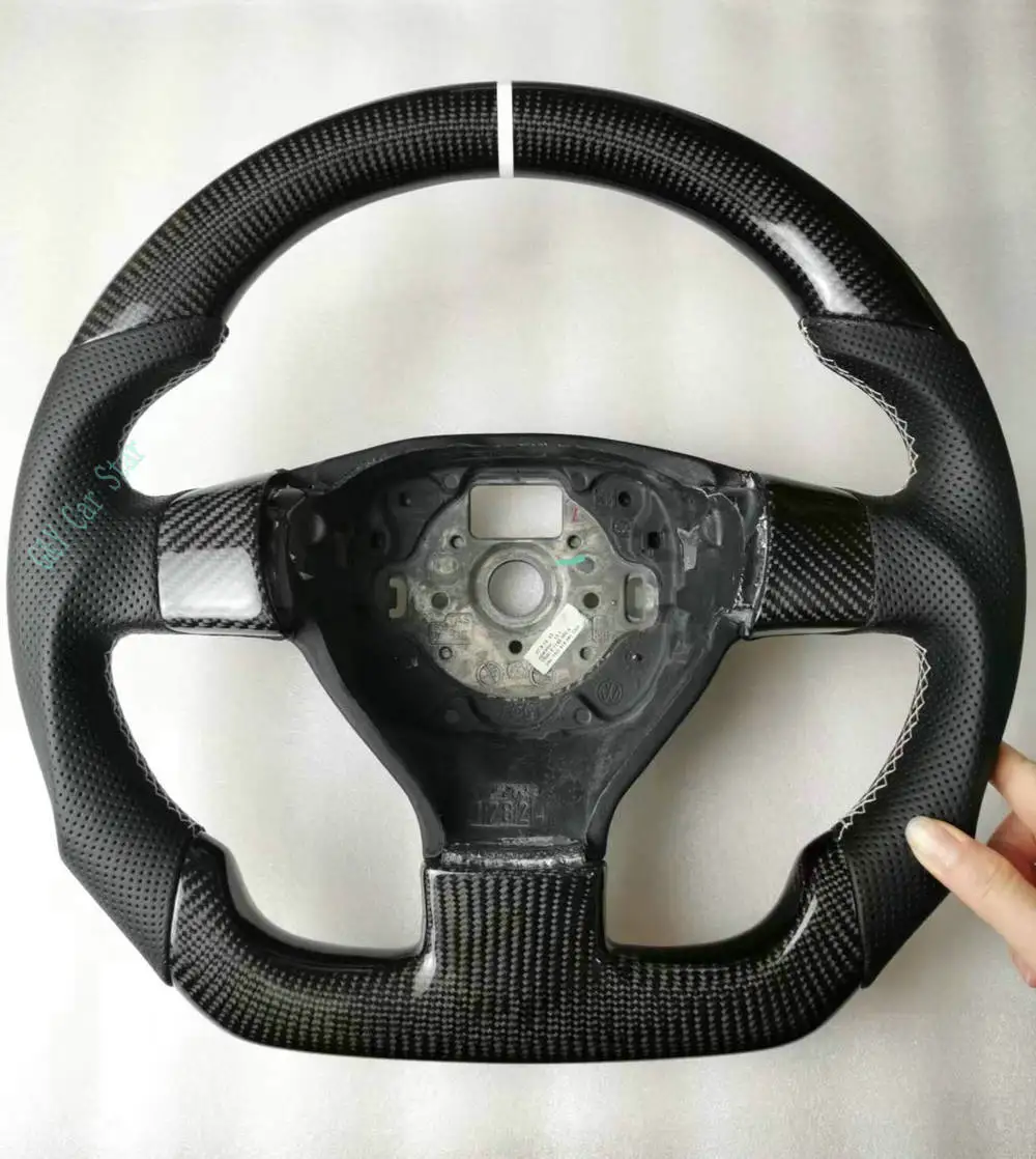 

Customized Forged/Carbon Fiber Car Steering Wheel For VW Golf 5 GTI Mk5 GTI 2003-2009