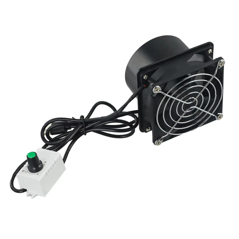 USB Speed Control Fan Smoke Absorber Fume Extractor Fan Pipe Duct Exhuast Fan USB Adjustable Speed Fan