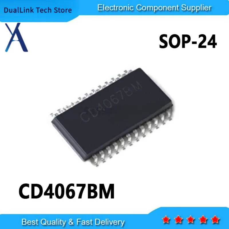 

10PCS CD4067 CD4067BM SOP-24