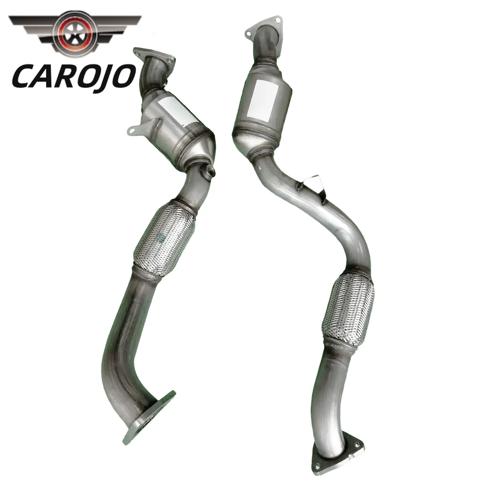 Pair Front Left Right Catalytic Converter for  Porsche Cayenne 3.6L V6 2008-2010 955113033AX 955113034AX 95511303302 95511303402