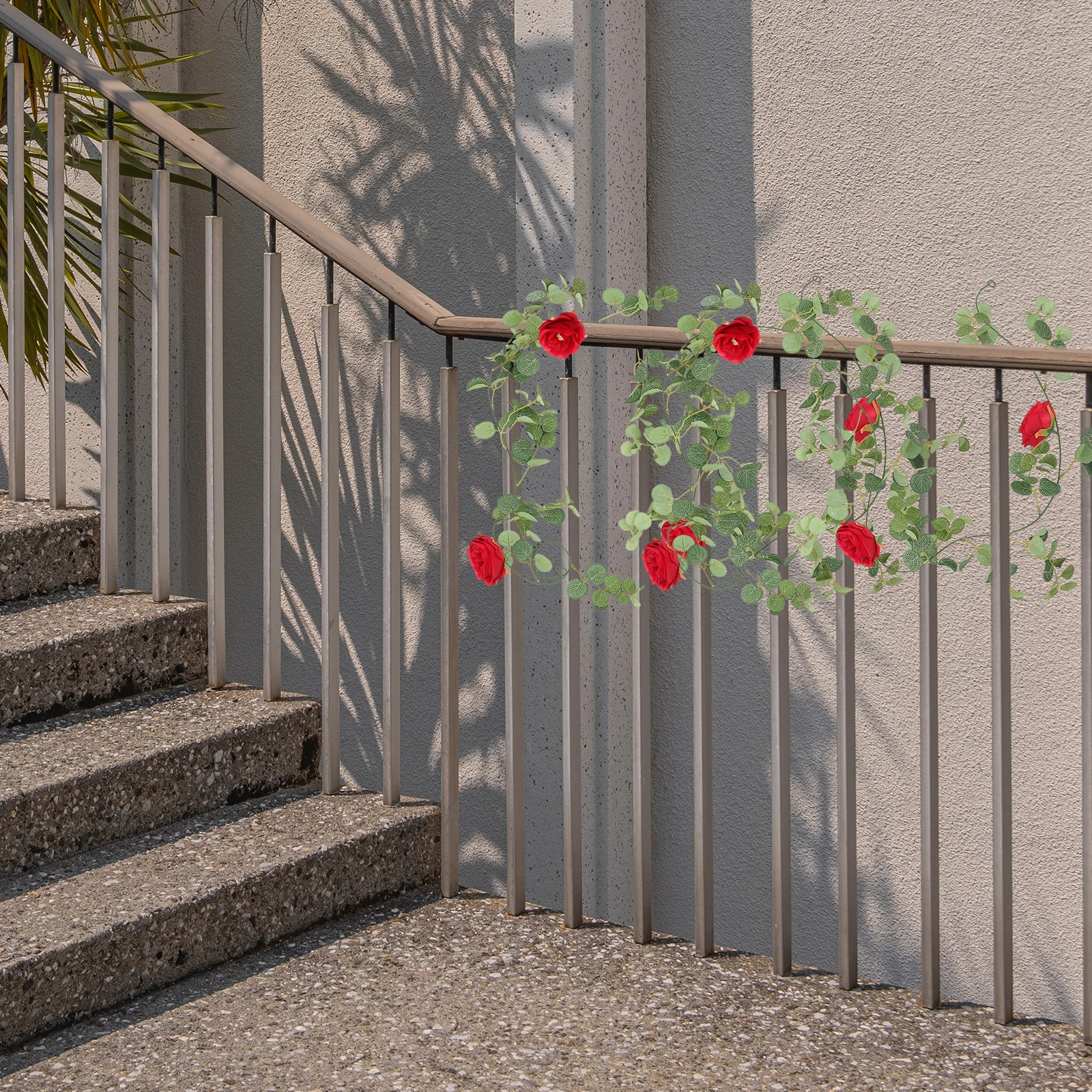 

Artificial Eucalyptus Hanging Wedding Hanging Flower Vine Vine Artificial Eucalyptus Flower Rattan Wedding Party Plants