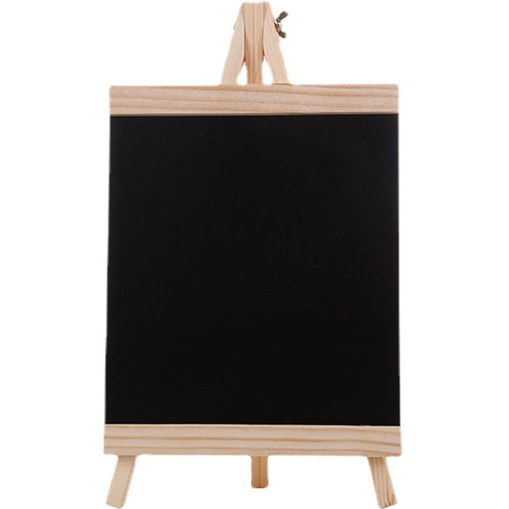 

Reusable Wood Chalkboard Signs for Party Buffet Kitchen Table Practical Food Labels Easy Wipewooden chalkboard sign board