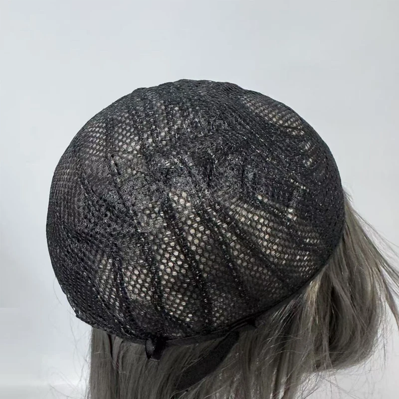 Sakurajima เชียงใหม่คอสเพลย์ Wigs Headwear อะนิเมะ Rascal ไม่ฝันสาวกระต่าย Senpai สังเคราะห์ผมยาวตรงวิกผมสีเทา