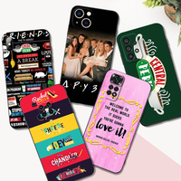 Black tpu Case For Xiaomi Redmi 9T Case Redmi Note 9T Note 10 5G 4G Pro 10S Case TV Serie Hot Show Friends