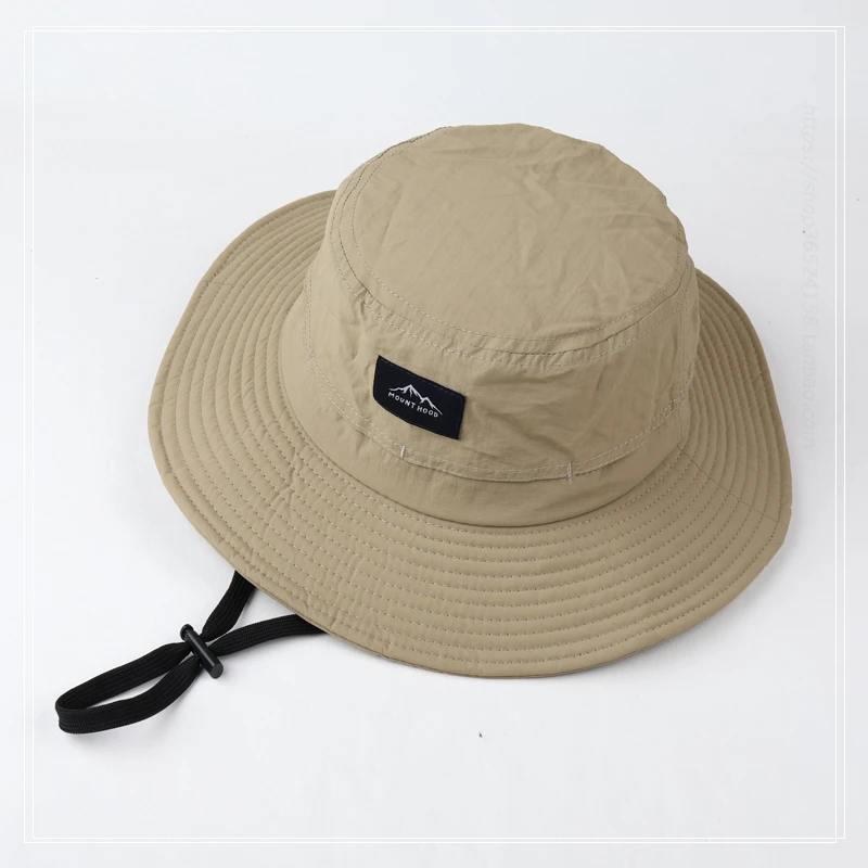 Big Brim Fisherman Hat Men\'s and Women\'s Summer Hiking Climbing Camping Hat Fishing Sun Protection Sun Hat
